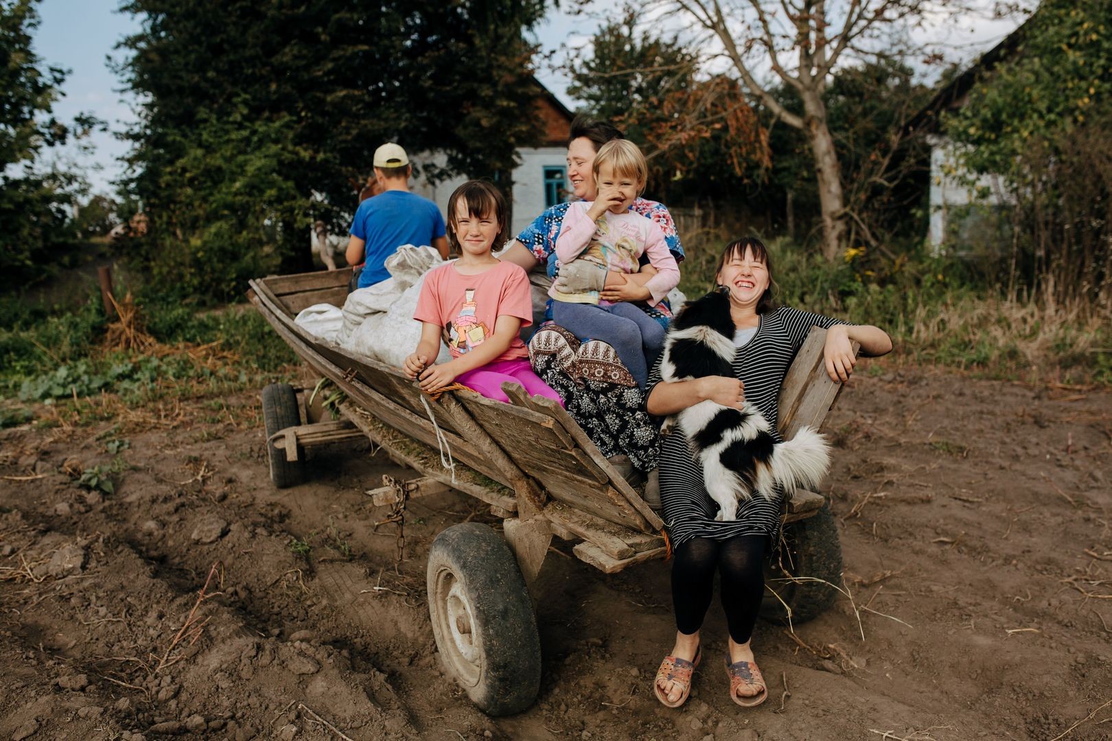 Family in Ukraine
